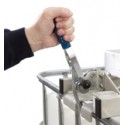 Mezclador - agitador para tanque de 1000l IBC LBC37 eléctrico
