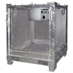 Caja con rejilla ADR para aerosoles UN 50A/Y