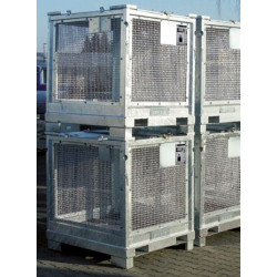 Caja con rejilla ADR para aerosoles UN 50A/Y