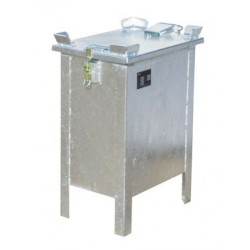 Caja de almacenamiento para baterías de iones de litio dañadas, 30 L
