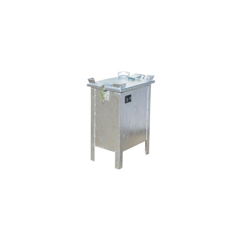 Caja de almacenamiento para baterías de iones de litio dañadas, 30 L