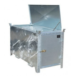 Caja de almacenamiento y transporte para tubos fluorescentes LG1.70m, con puerta y tapa