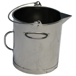 Cubo de acero inoxidable 316L de 20 l