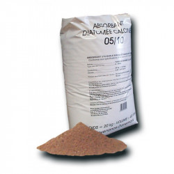 Granulado absorbente mineral para uso vial (palé de 50 sacos)