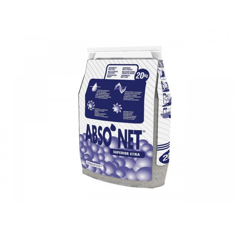 Granulado absorbente mineral para uso vial (palé de 50 sacos)