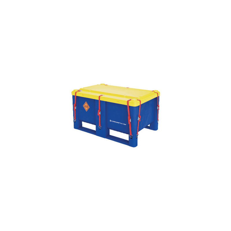 Caja-palé 4H2 de litio, 80 x 120 cm