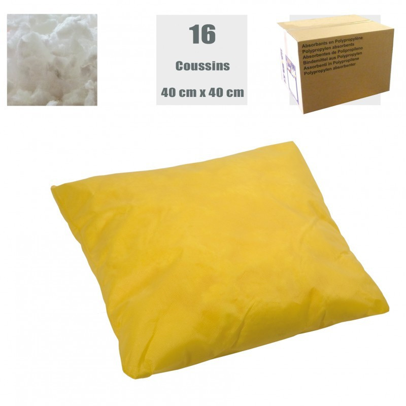 Almohadillas absorbentes para todo tipo de líquidos (caja de 16)