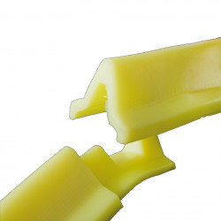 Barra antiderrame de poliuretano flexible