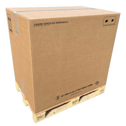 Caja de cartón para discos...