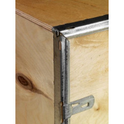 Caja de madera homologada para el transporte de mercancías peligrosas 4D/X9