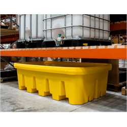 Bandeja de goteo bajo losa...