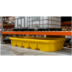 Bandeja de goteo bajo losa...