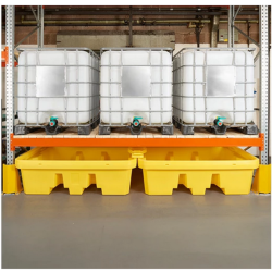 Bandeja de goteo bajo losa...