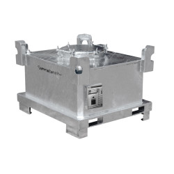 Depósito de acero ADR 31/A para líquidos, 450 l