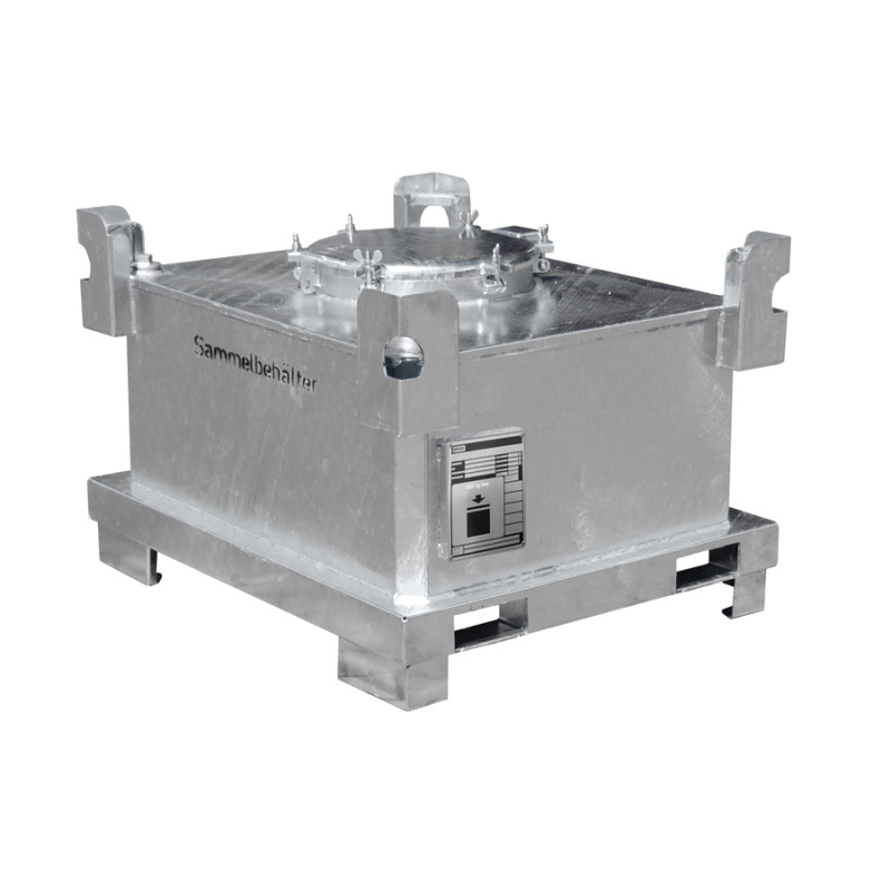 Depósito de acero ADR 31/A para líquidos, 450 l