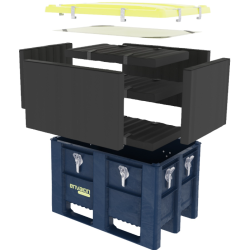 Caja para palé de batería de litio P911 80x120