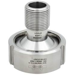 Racor macho de acero...