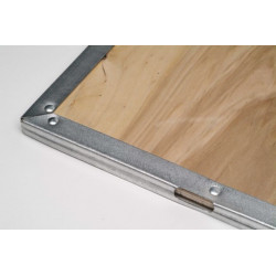 Caja de madera homologada para el transporte de mercancías peligrosas 4D/X