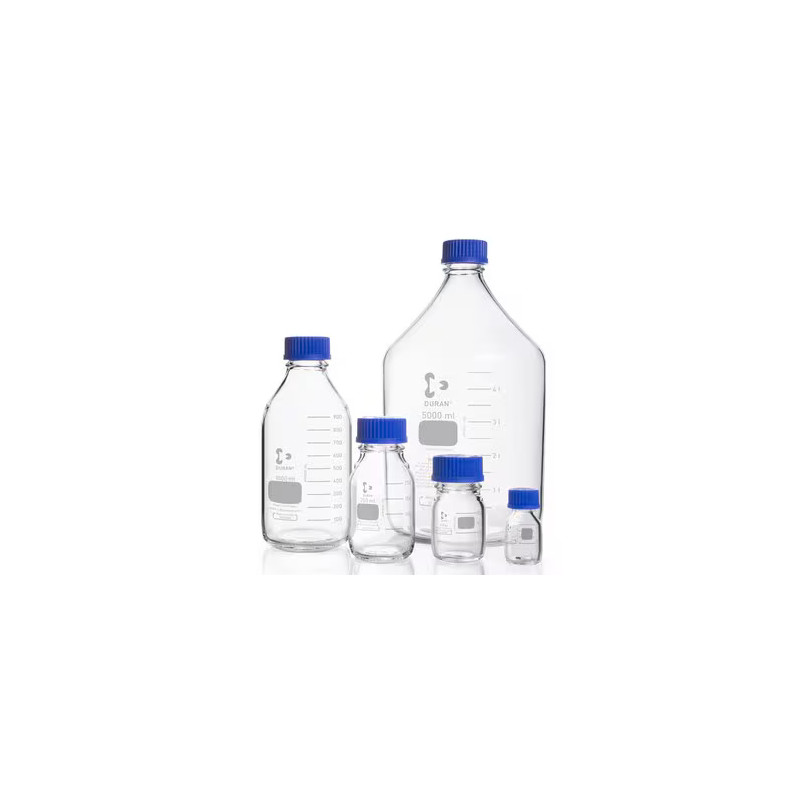 frasco de vidrio de borosilicato Duran