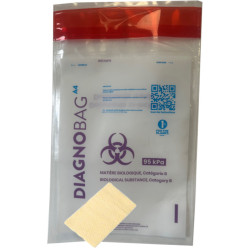 DIAGNOBAG A4 con material absorbente