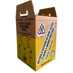 DASRI CARTÓN 12L RESIDUOS...