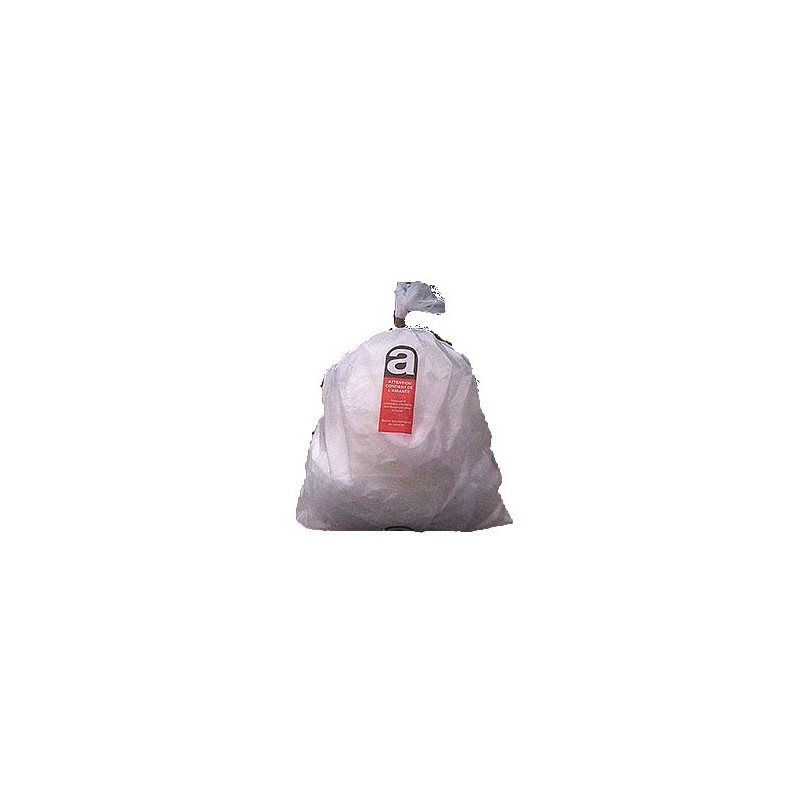 Bolsa de polietileno homologada para amianto 5H4 - Lote de 1000 unidades