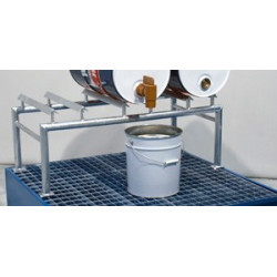 Soporte para el trasvase de 3 barriles