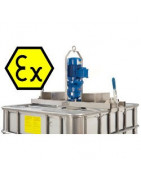 Gama ATEX de mezcladores industriales para bidones y IBC - GRG para la industria