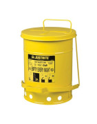 Poubelle déchets inflammables