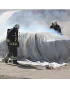 Cubierta cortafuegos bateria litio